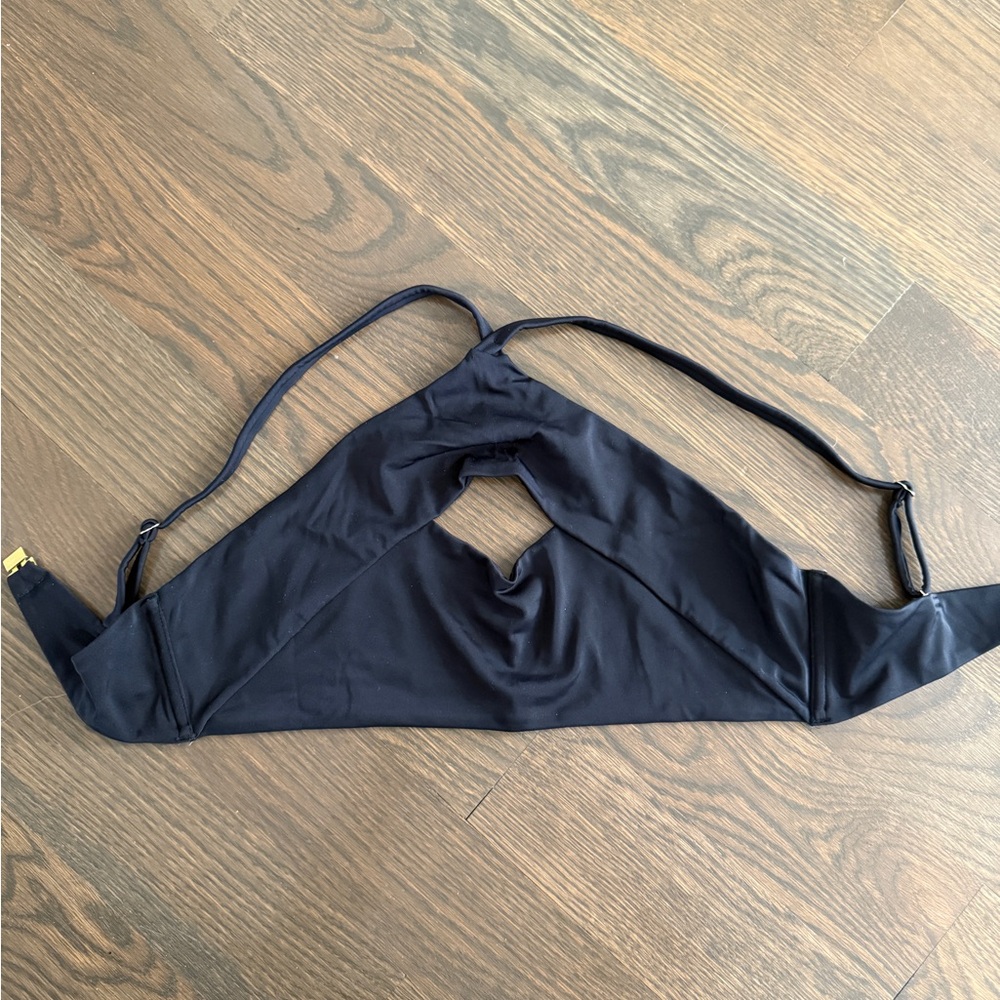 Agent Provocateur Black Underwire Bikini Top Designer Swimwear Women's L